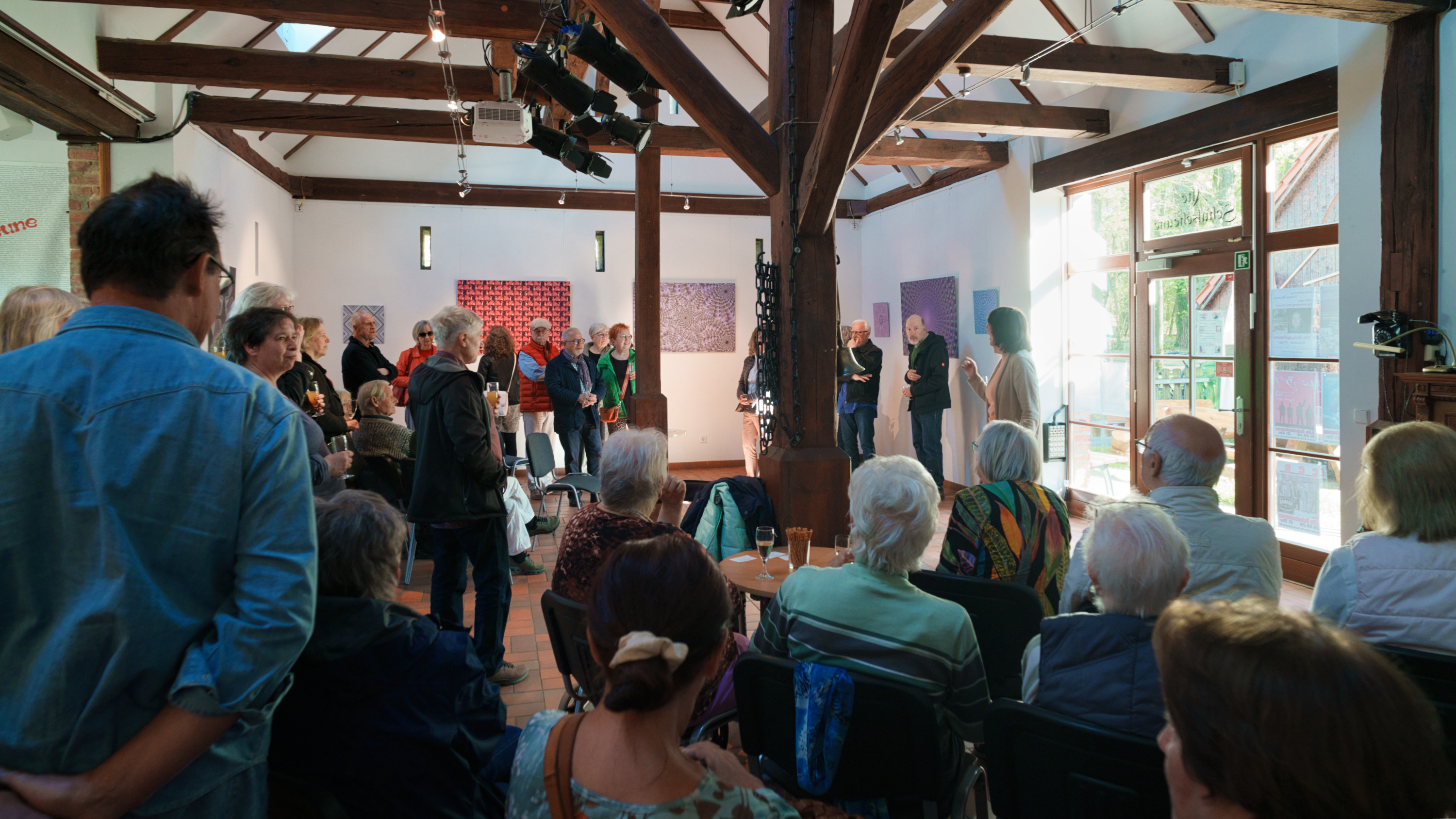 Impression von der Vernissage am 26ten April