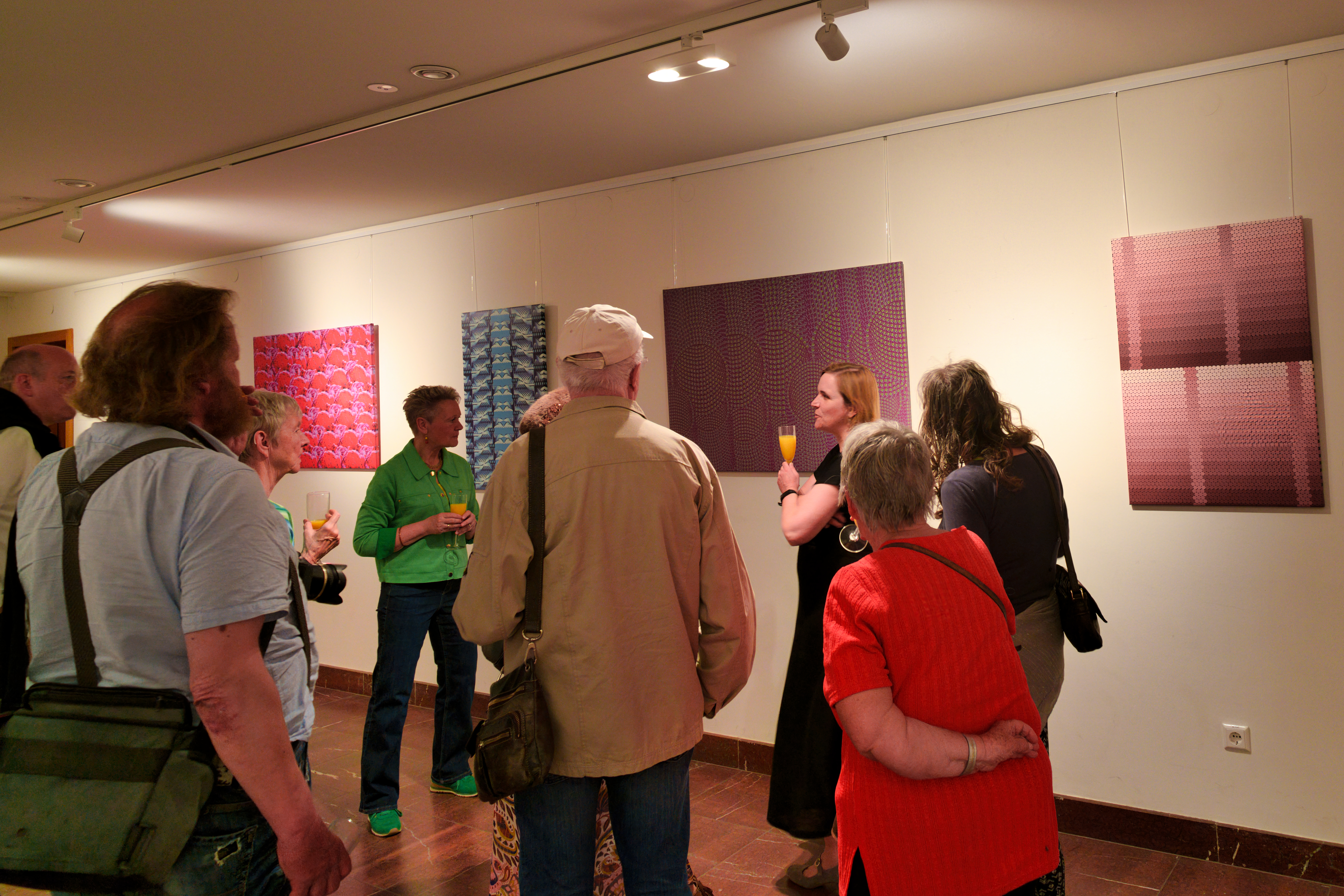 Impression von der Vernissage am 1ten Mai