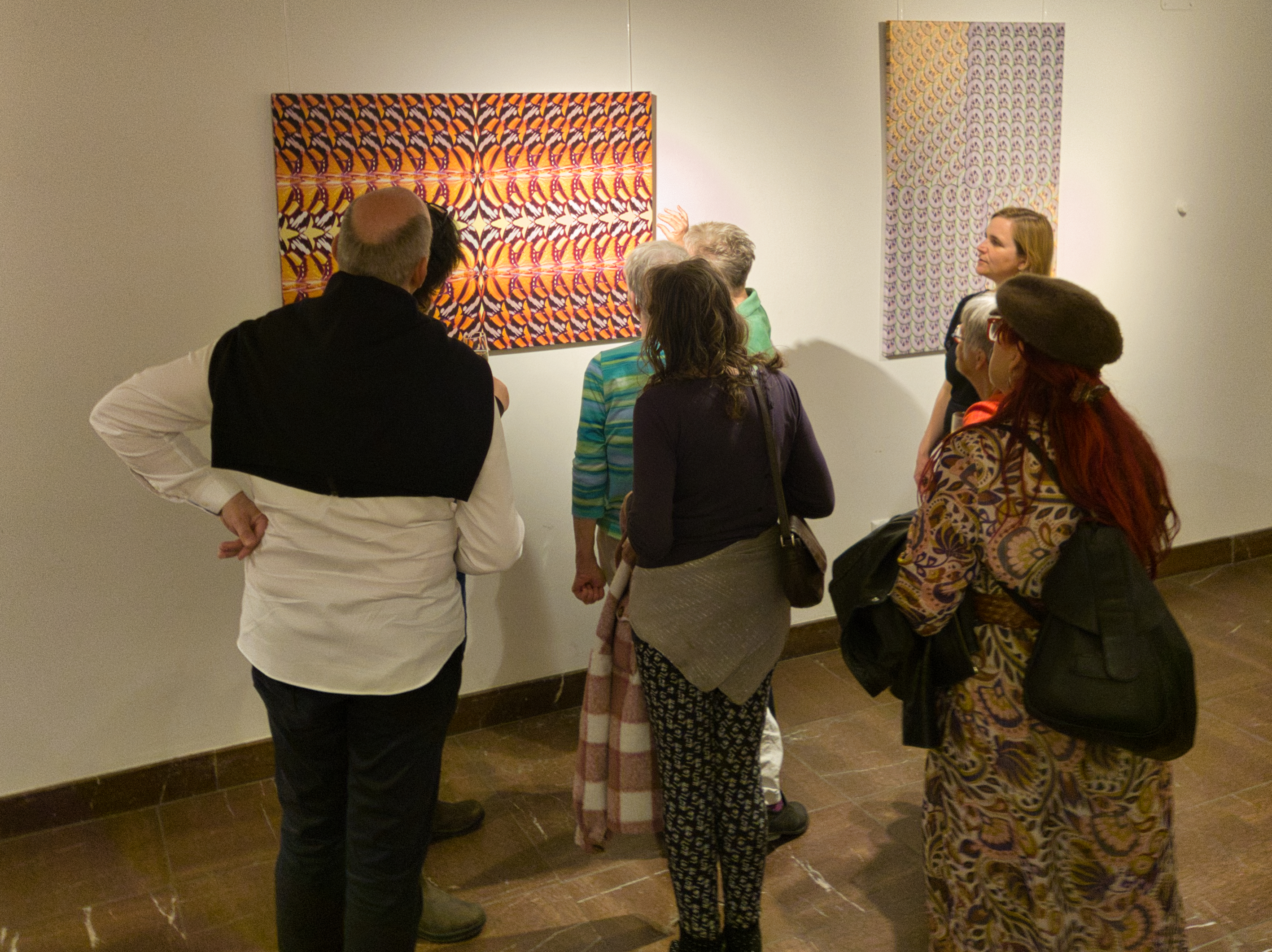 Impression von der Vernissage am 1ten Mai