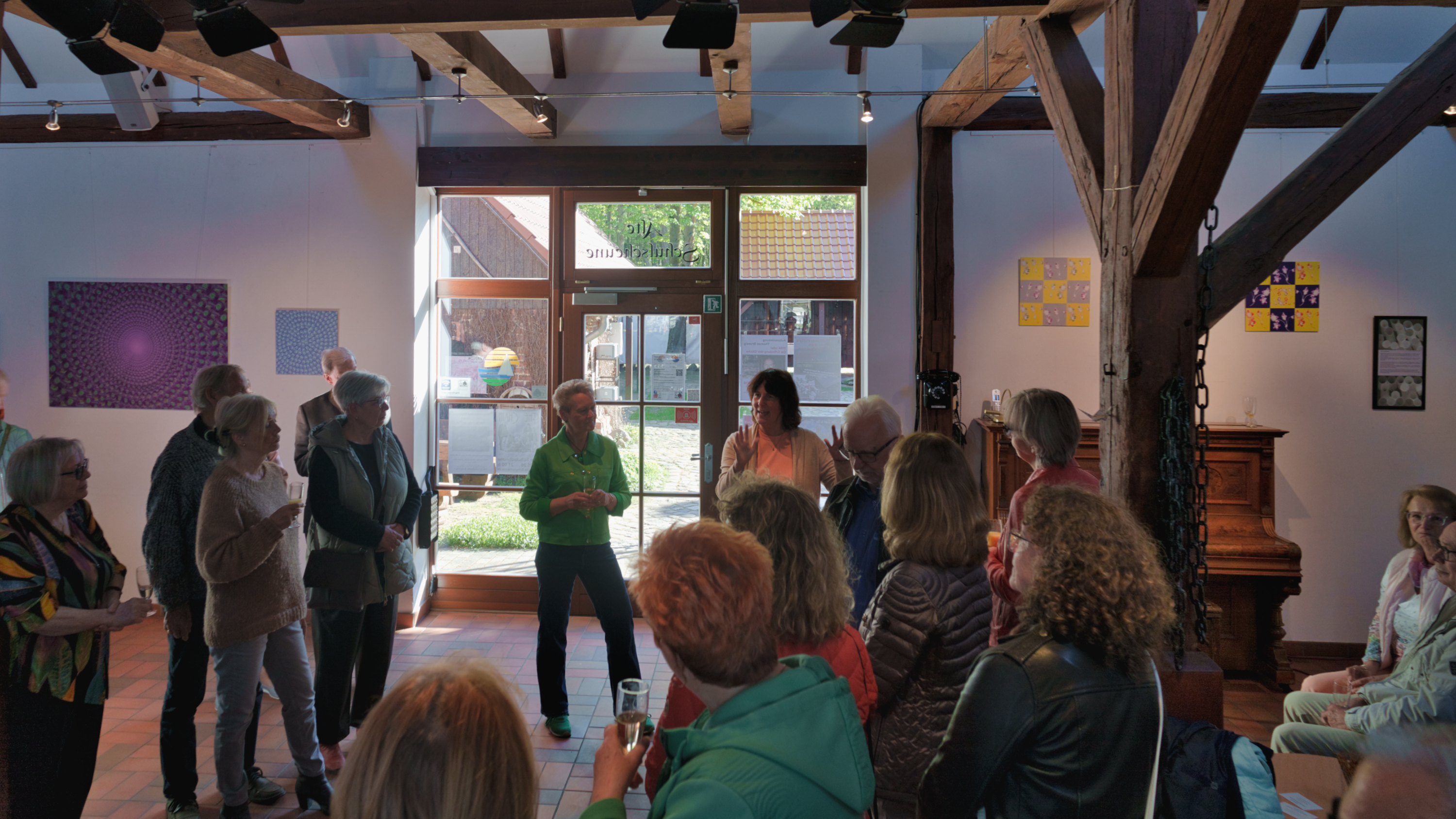 Impression von der Vernissage am 26ten April